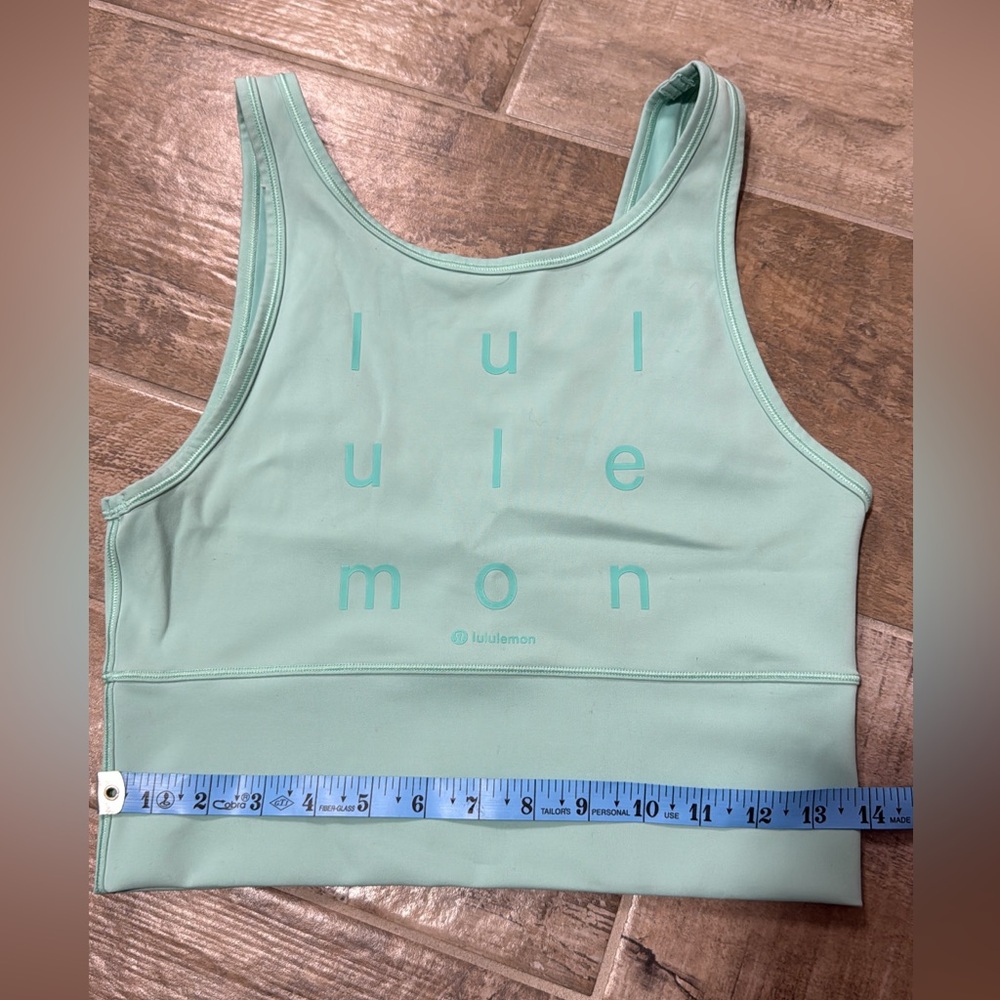 lululemon athletica Mint Green Tank Top